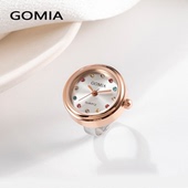 小巧迷你手指表学生可生活防水手表戒指可看时间 时尚 新款 彩钻韩版