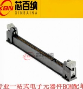 泰科现货 2040910-1 存储器连接器 DDR2 立式插座200P 1.8V 直拍