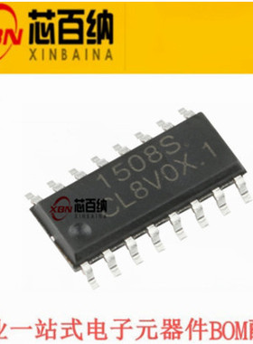 全新原装FM 电机驱动芯片 TC1508S SOP-16 双通道直流马达驱动器