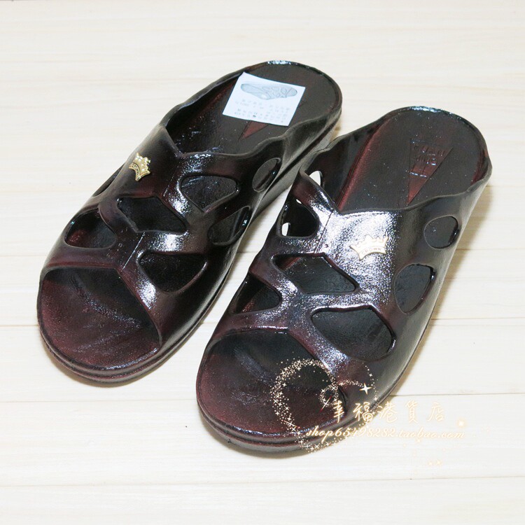 Golden Delicious seller Taiwan KUAN MING Crown Ming lady Brown rubber slipper the elderly non-slip Home slipperin the Home Daily , Shoes Accessories , Home shoes  category - from Buy2taobao.com to provide professional Taobao agent buy service