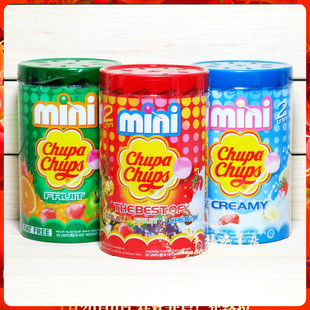 金冠賣(mài)家 可樂(lè)奶油水果味50支 Chups珍寶珠迷你棒棒糖 泰國(guó)Chupa