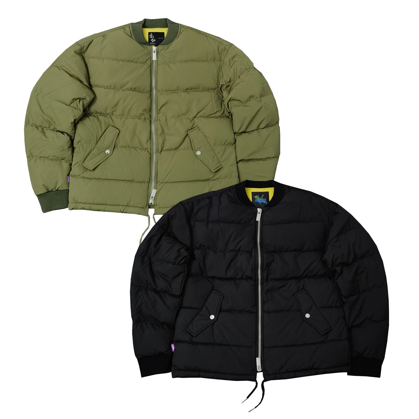 高克重加厚保暖棒球领短装羽绒服