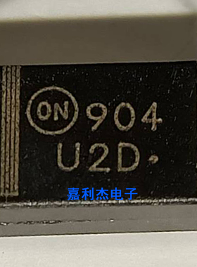 贴片MURS220T3丝印U2D二极管2A200V原装超快恢复DO214AA SMB