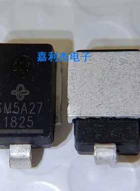 SM8A27贴片SM5A27 SM6A27 汽车电脑板TVS瞬态抑制稳压二极管12V