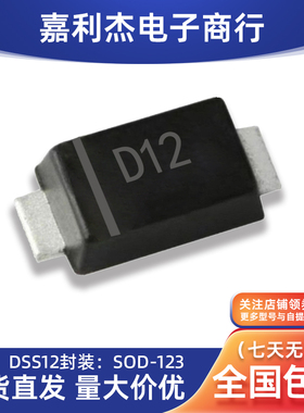 DSS12 贴片40V肖特基二极管SOD-123