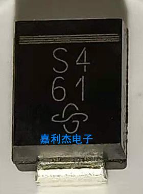 进口贴片SS24-E3-52T丝印S4肖特基二极管2A40V封装DO-214AA SMB