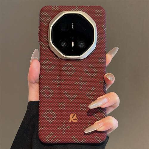 磁吸凯夫拉碳纤维纹适用华为Mate70rs手机壳60rs非凡大师肤感磨砂超薄mt70pro商务男pura80/80pro+全包保护套
