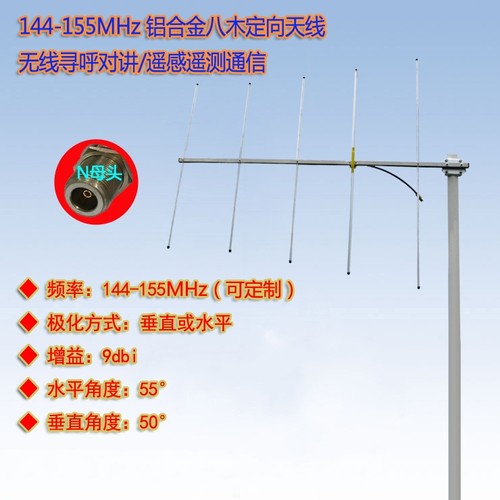 144-150-155MHz八木定向天线