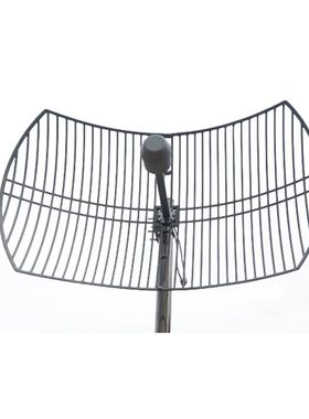 1710-2700MHz 双极化栅格定向天线全频段4G LTE抛物面天线 可定制