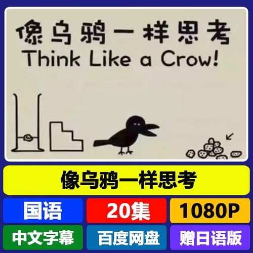 代找咨询服务《像乌鸦一样思考》幼儿教育全20集素材