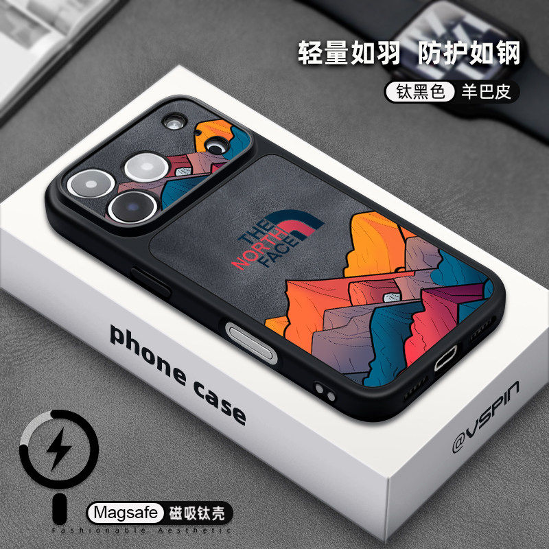 彩色标签手机壳适用苹果1