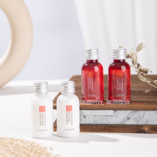 庭润THANN香木系列 酒店线洗发水护发素沐浴露润肤乳35ml洗护套装