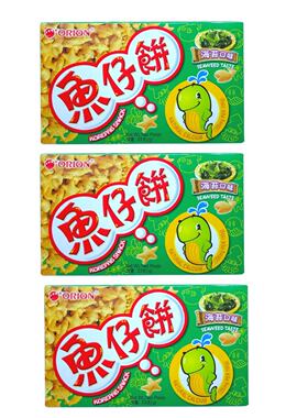 东洋 - 东洋紫菜味鱼仔饼-盒装 3x33g
