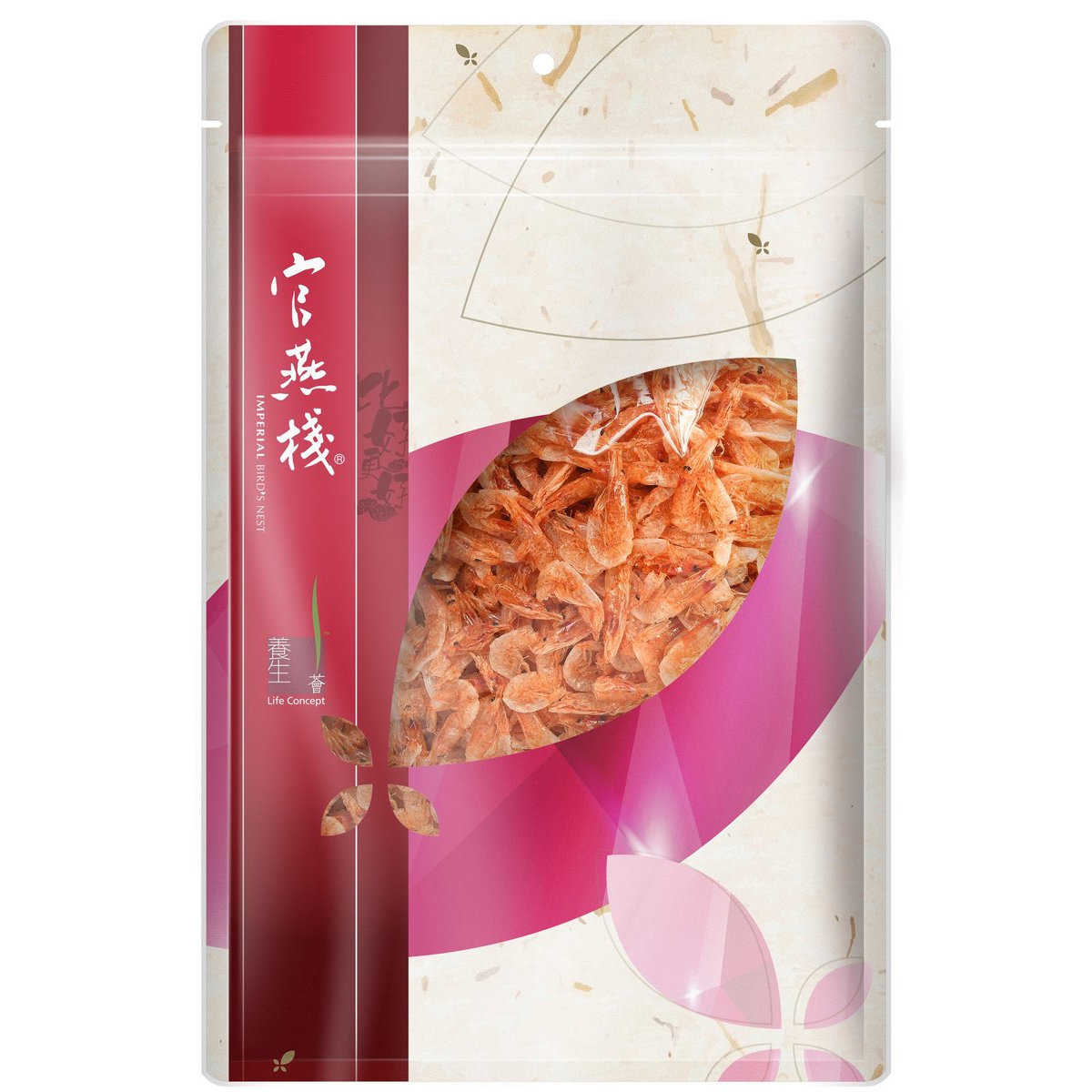 官燕栈樱花干虾70g/包虾干虾米煲汤食材强化骨骼开胃鲜甜海味干货