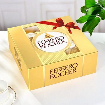 香港费列罗新年礼盒金莎朱古力金鑽礼盒4粒节日礼物送礼50g