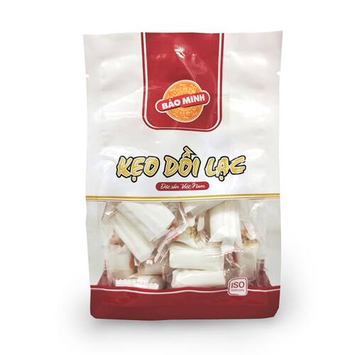 BAO MINH越式龙须花生硬糖牛轧糖龙须糖传统糖果单独包装进口可乐