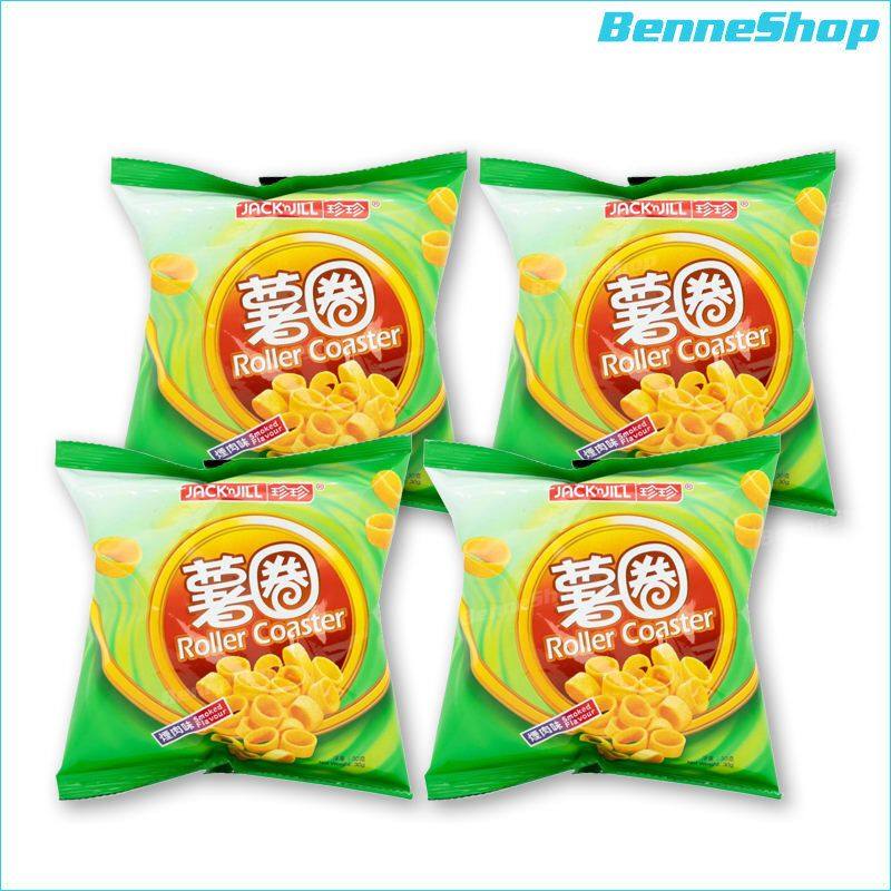 薯圈港版鸡肉烟肉味休闲食品