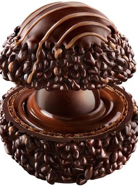 费列罗 - Ferrero Rondnoir德国朗莎榛子黑朱古力138g14粒