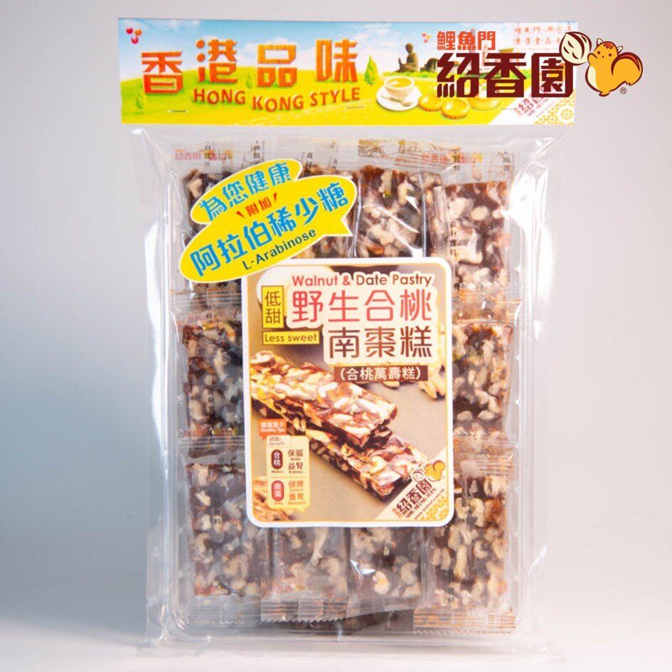 鲤鱼门绍香园南枣合桃糕大包装250g香港情怀零食特色干货香脆养生