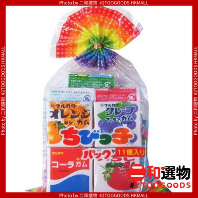 丸川制果 - 杂果吹波珠香口胶11个入口香糖
