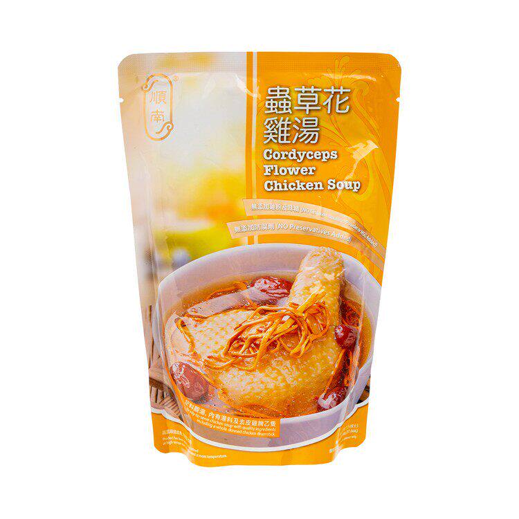 特选顺南 虫草花鸡汤500G袋装 家用食用厨房美味营养食材煲汤熬汤