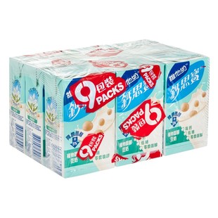 香港进口VITASOY 维他奶 钙思宝-高钙大豆植物固醇早餐奶 250MLX9