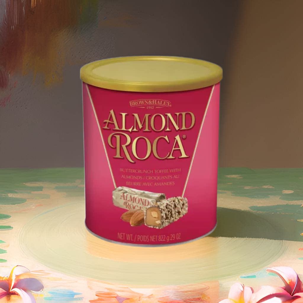 香港进口网红新年礼盒节日送礼乐家杏仁糖822克