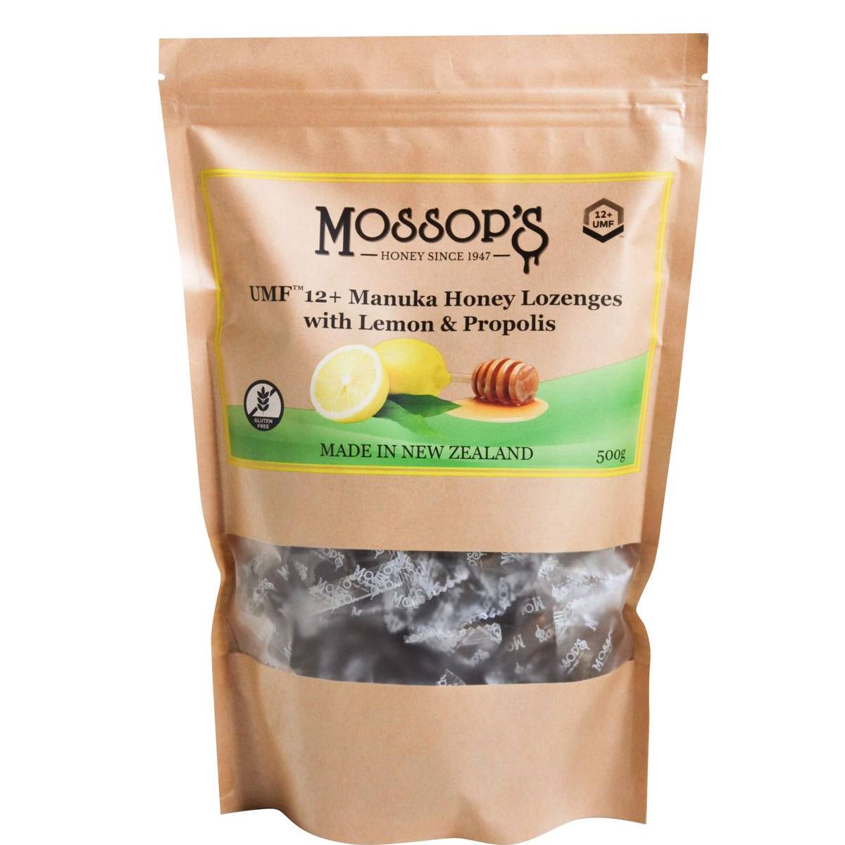 慕氏 - 慕氏UMF12+麦芦卡蜂蜜润喉糖柠檬蜂胶500g