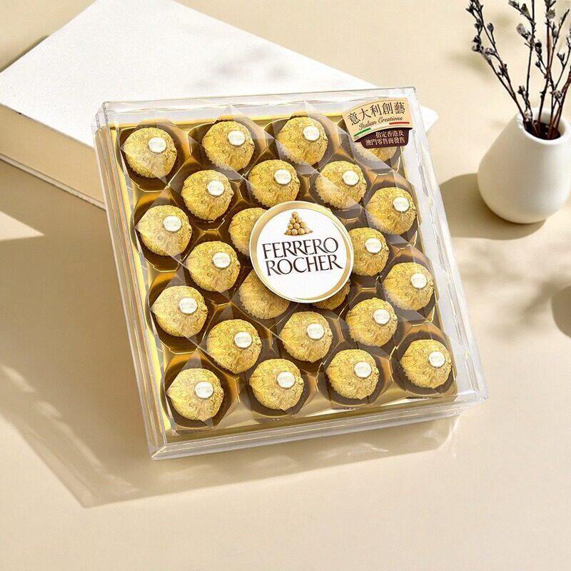 香港费列罗新年礼盒金莎朱古力金鑽礼盒24粒节日礼物送礼300g