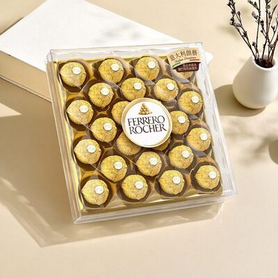 香港费列罗新年礼盒金莎朱古力金鑽礼盒24粒节日礼物送礼300g