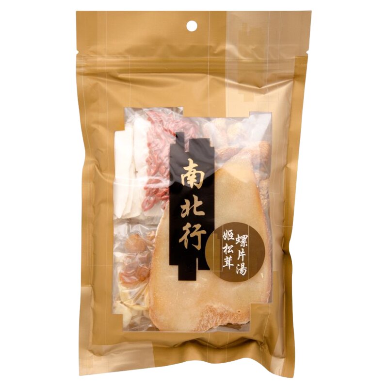 南北行姬松茸螺片汤滋阴养颜益肾补气血养气色美容煲汤食材干货版