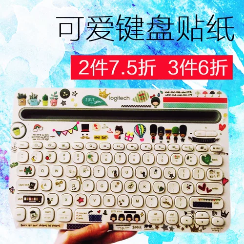 Мультфильм милый наклейка с клавишкой K480/K380IN