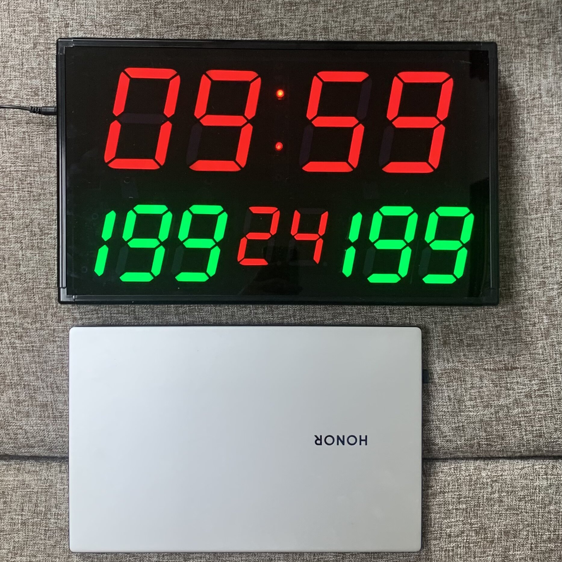 篮球电子计分牌 翻分器 倒计时 比分 充电 便携遥控 带24秒功能