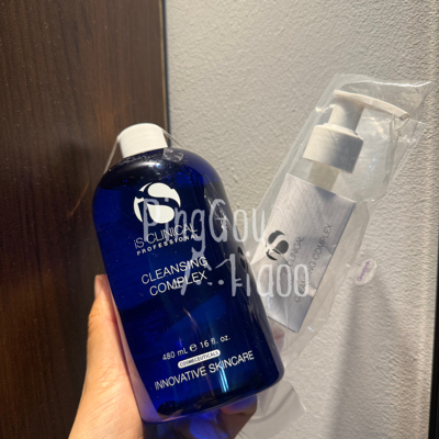 现货美国iS CLINICAL低泡洁面啫喱敏感肌洗卸合一清洁洗面奶480ml
