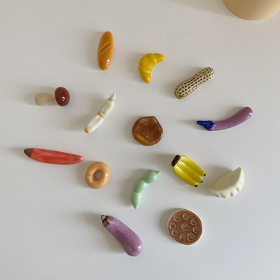 筷架陶瓷可爱蔬菜造型