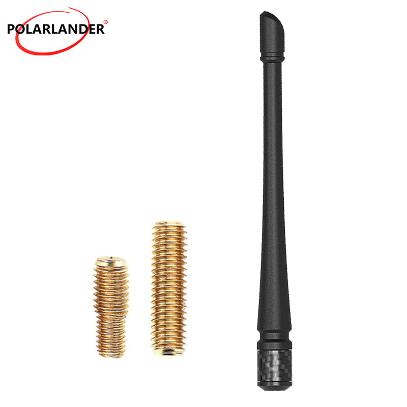 JEEP WRANGLER 07-22 안테나 + 나사에 적합한 13인치 검정색 오프로드 차량 FM 고무 안테나