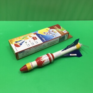飞鱼橡筋动力鱼雷模型 海模鱼雷船模型DIY橡筋动力拼装科普模型
