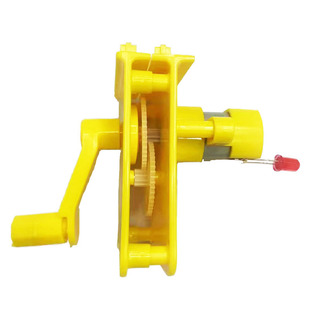 手摇发电机科学实验套装学生科技制作小发明diy儿童手工益智玩具