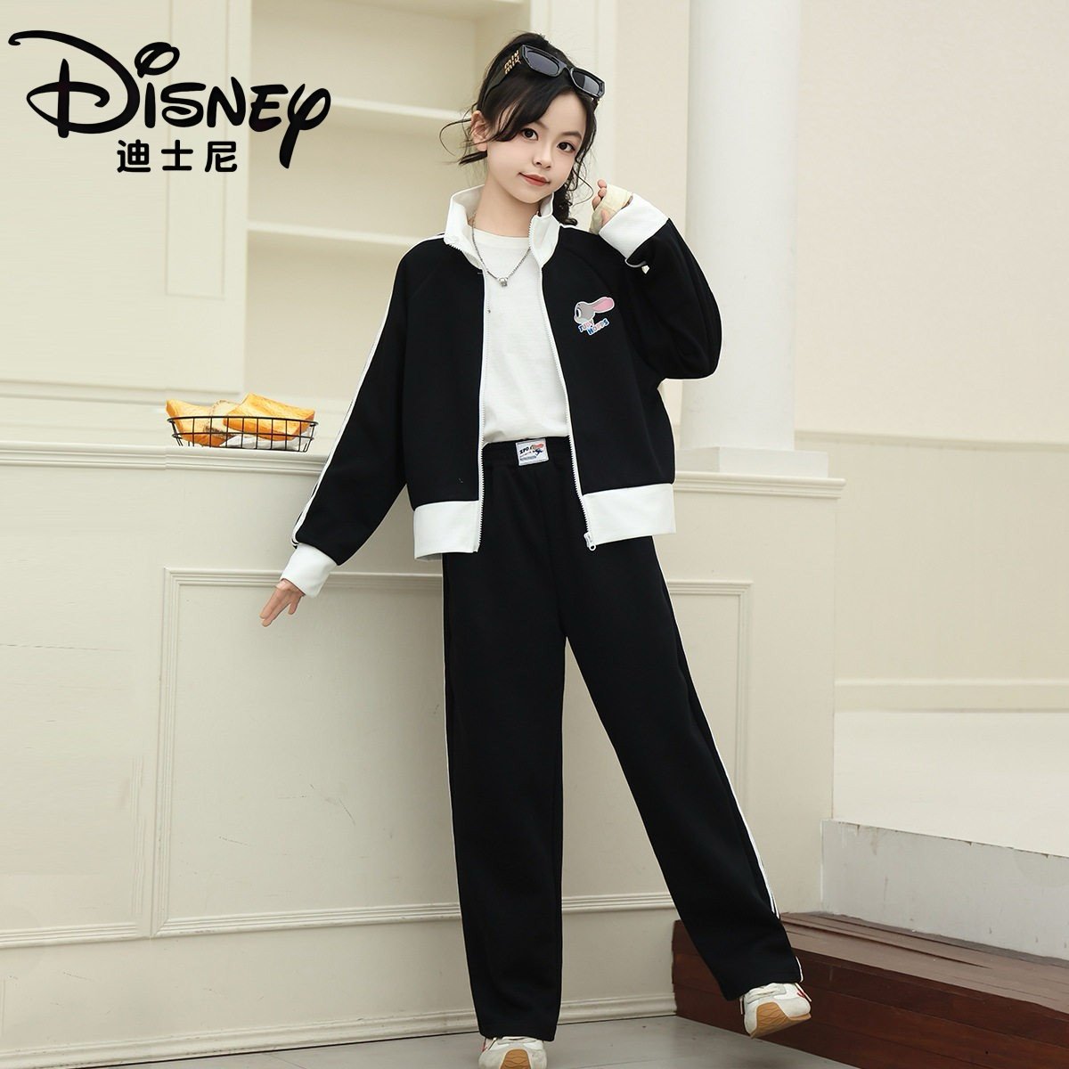 迪士尼疯狂动物城2026新春款女童卫衣套装长裤洋气长袖运动装正品,童装/婴儿装/亲子装,儿童运动套装,淘宝优惠券,粉丝福利购,淘宝优惠卷