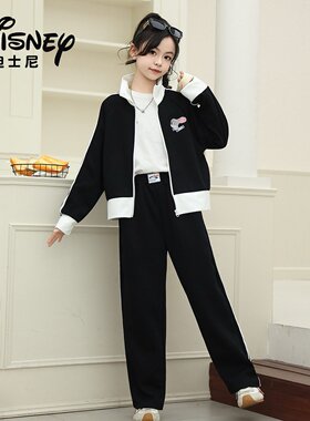 迪士尼疯狂动物城2026新春款女童卫衣套装长裤洋气长袖运动装正品