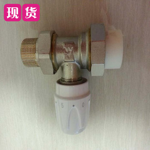 万扬6分PPR纯铜家用暖气片阀门DN20温控阀热熔25角阀散热器品牌