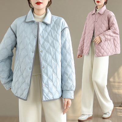 简约棉衣时尚2025年冬季新款