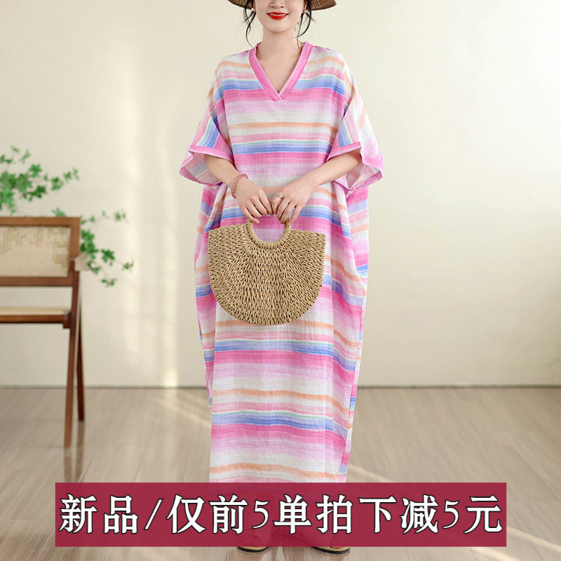 文艺时尚2026年夏季新款连衣裙