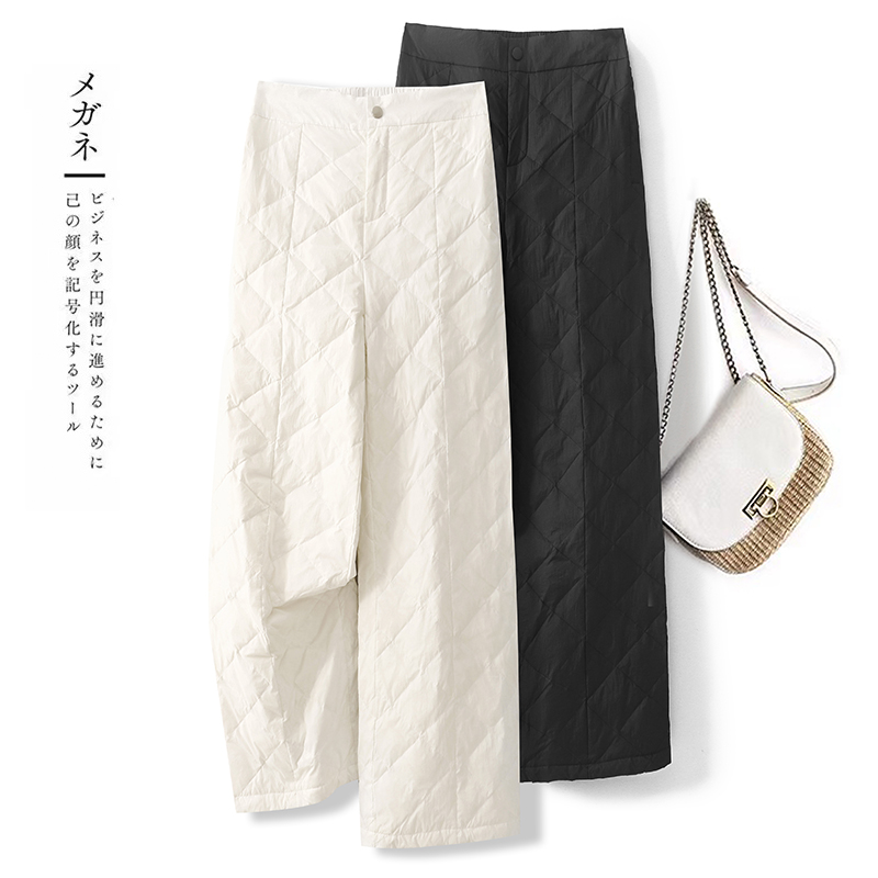 棉裤时尚2025年冬季新款