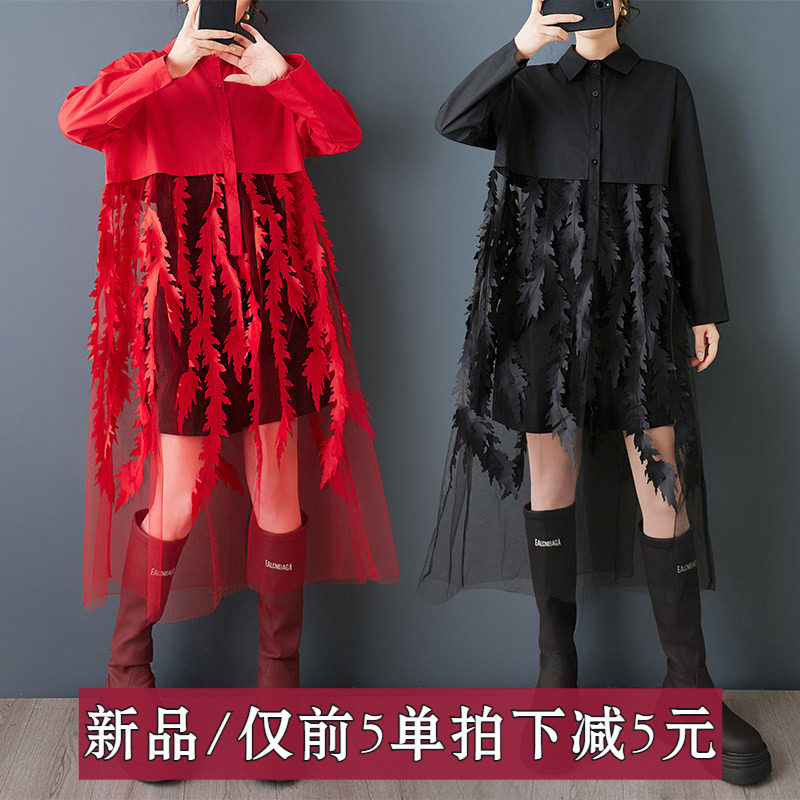 文艺时尚2026年秋季新款连衣裙