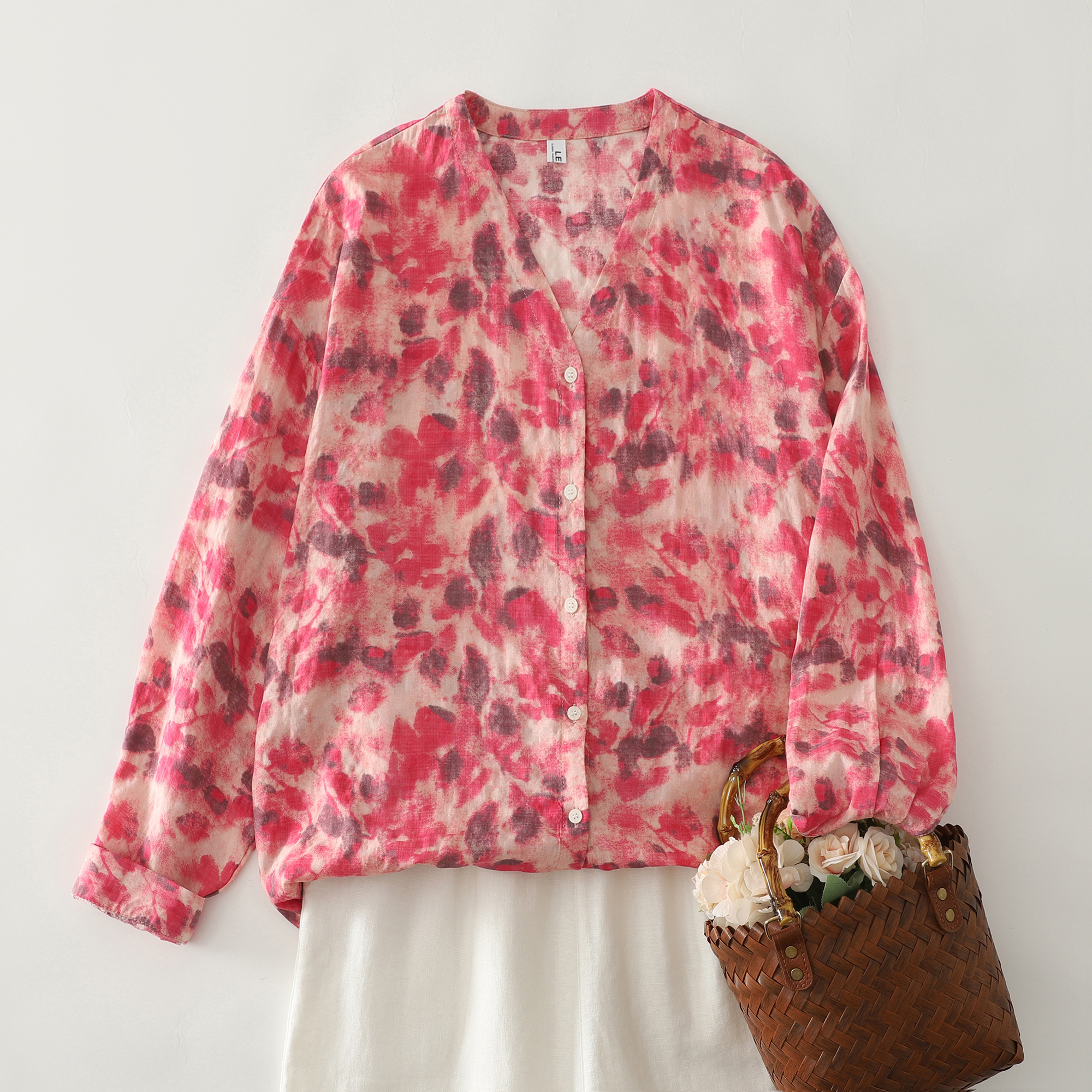 休闲风衬衫时尚2025年秋季新款