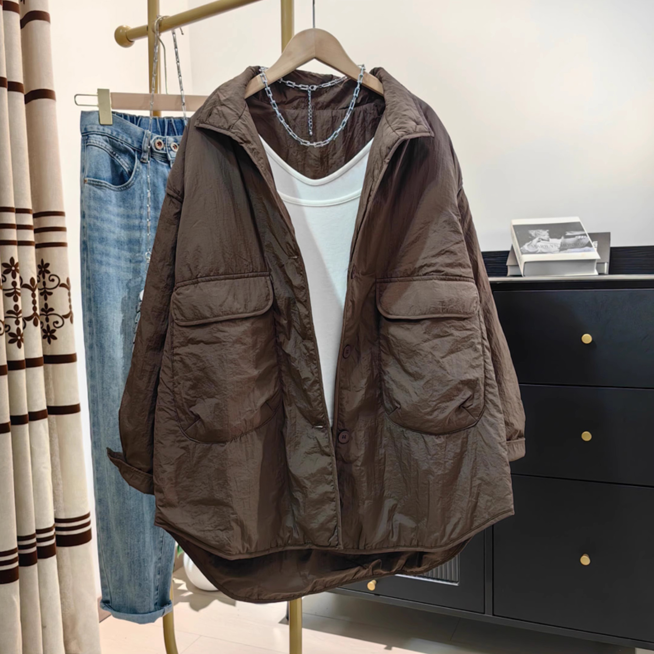 韩版棉衣时尚2025年冬季新款