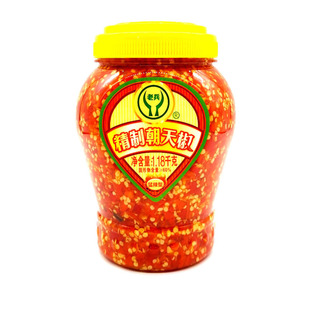湖南老兵精制朝天椒1.18KG特辣湖南特产辣椒酱剁椒拌饭烹饪下饭酱