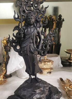 唐密东密真言宗不动明王，高29cm，重1.5kg左右，唐密不动明王