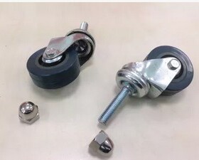 篮球场网球场推水器轮子推水刮轱辘刮水器轮子万向轮360旋转